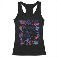 The Summer USA Turned 250 1776 2026 4th of July Racerback Tank Top