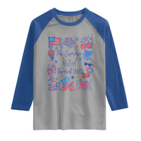 The Summer USA Turned 250 1776 2026 4th of July Raglan Shirt