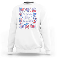 The Summer USA Turned 250 1776 2026 4th of July Sweatshirt