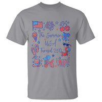 The Summer USA Turned 250 1776 2026 4th of July T Shirt