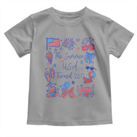 The Summer USA Turned 250 1776 2026 4th of July Toddler T Shirt