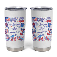 The Summer USA Turned 250 1776 2026 4th of July Tumbler Cup