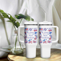 The Summer USA Turned 250 1776 2026 4th of July Tumbler With Handle