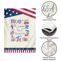 The Summer USA Turned 250 1776 2026 4th of July Patriotic Garden Flag