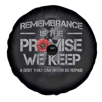 Remembrance Is The Promise We Keep Spare Tire Cover Memorial Day