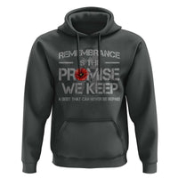 Remembrance Is The Promise We Keep Hoodie Memorial Day