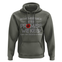 Remembrance Is The Promise We Keep Hoodie Memorial Day