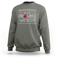 Remembrance Is The Promise We Keep Sweatshirt Memorial Day