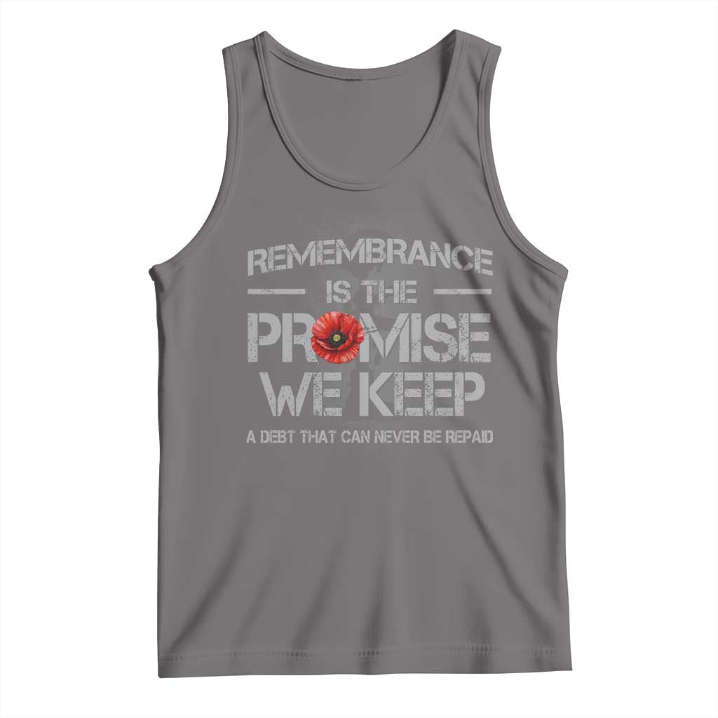 Remembrance Is The Promise We Keep Tank Top Memorial Day