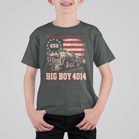 Train USA 250th Anniversary T Shirt For Kid American Iron Legacy Steam Locomotive Railroad Train Engine