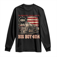 Train USA 250th Anniversary Long Sleeve Shirt American Iron Legacy Steam Locomotive Railroad Train Engine