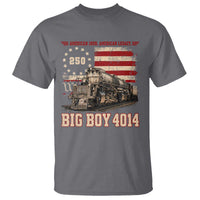 Train USA 250th Anniversary T Shirt American Iron Legacy Steam Locomotive Railroad Train Engine