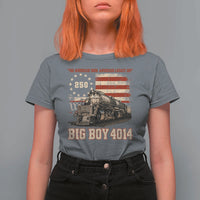 Train USA 250th Anniversary T Shirt For Women American Iron Legacy Steam Locomotive Railroad Train Engine