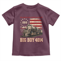 Train USA 250th Anniversary Toddler T Shirt American Iron Legacy Steam Locomotive Railroad Train Engine