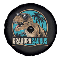 Dinosaur Grandfather Spare Tire Cover Funny Grandpasaurus Fathers Day Family Matching