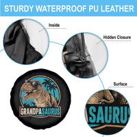 Dinosaur Grandfather Spare Tire Cover Funny Grandpasaurus Fathers Day Family Matching