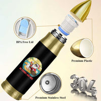 Funny Christmas In July Bullet Tumbler No Cookies Just Beer Santa Summer Season Eagle Float - Wonder Print Shop