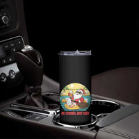 Funny Christmas In July Skinny Tumbler No Cookies Just Beer Santa Summer Season Eagle Float - Wonder Print Shop