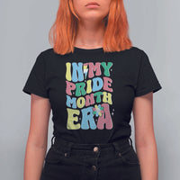 Disability Pride Month T Shirt For Women In My Pride Month Era Retro Groovy Flower - Wonder Print Shop