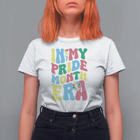 Disability Pride Month T Shirt For Women In My Pride Month Era Retro Groovy Flower - Wonder Print Shop