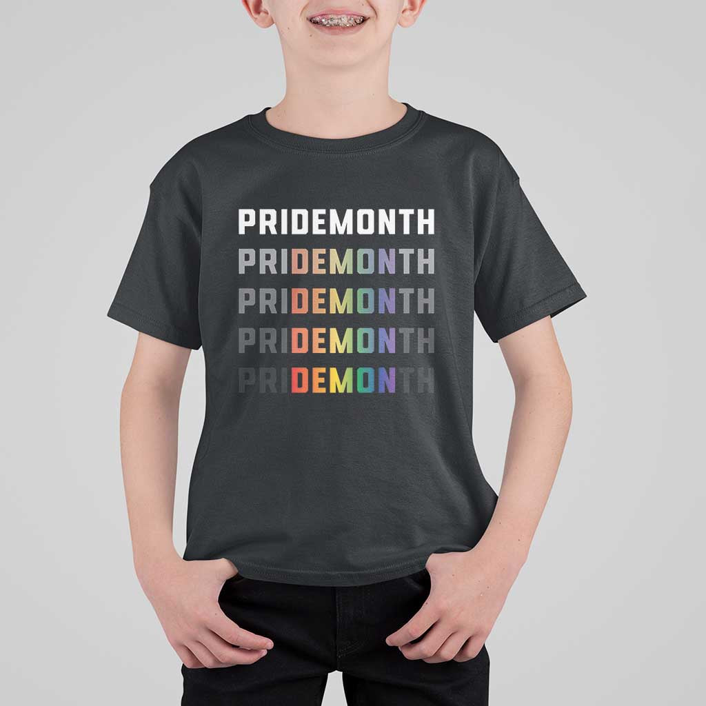LGBT Pride Month T Shirt For Kid LGBT Supporter - Wonder Print Shop