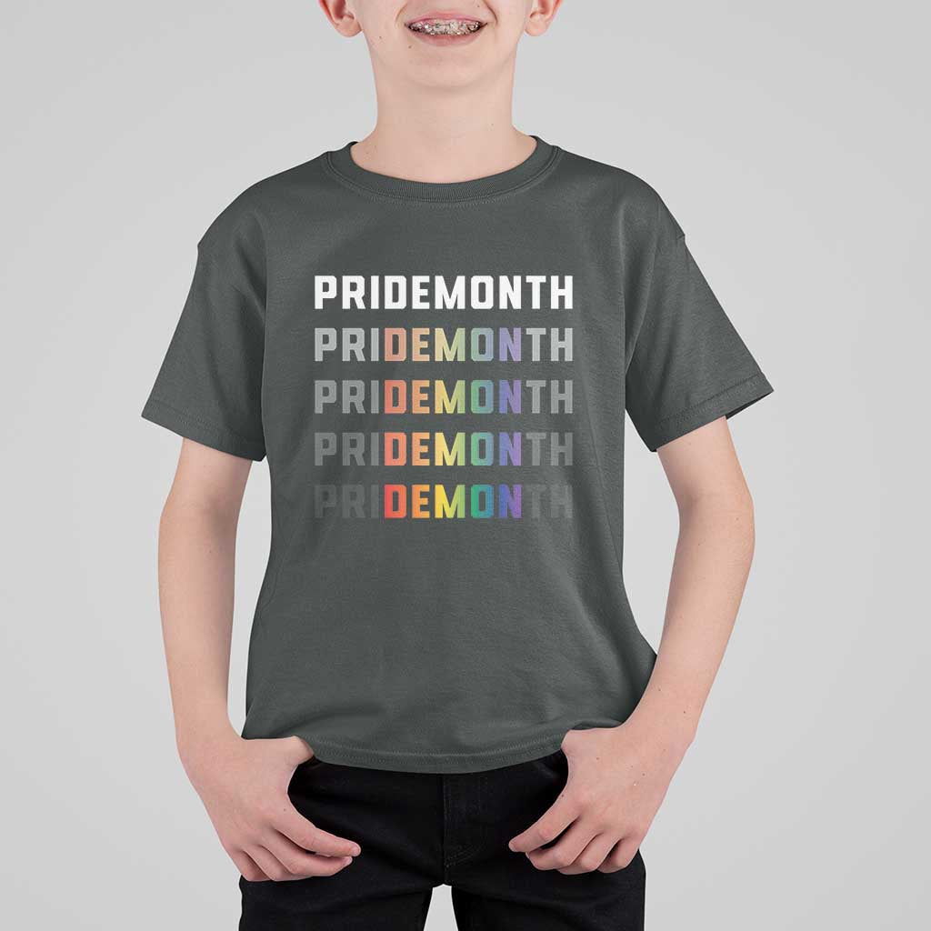 LGBT Pride Month T Shirt For Kid LGBT Supporter - Wonder Print Shop