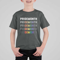 LGBT Pride Month T Shirt For Kid LGBT Supporter - Wonder Print Shop