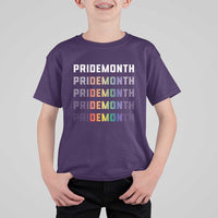 LGBT Pride Month T Shirt For Kid LGBT Supporter - Wonder Print Shop