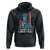 Funny 4th Of July Hoodie Sippin On Liber Tea Liberty USA Flag - Wonder Print Shop