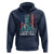 Funny 4th Of July Hoodie Sippin On Liber Tea Liberty USA Flag - Wonder Print Shop