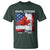 Funny Canadian American T Shirt Dual Citizen Liberty Or Death A Mari Usque Ad Mare - Wonder Print Shop