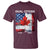 Funny Canadian American T Shirt Dual Citizen Liberty Or Death A Mari Usque Ad Mare - Wonder Print Shop