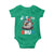 Funny Eagle It's 4th Of July Bruh Baby Onesie Patriotic Bald Eagle American Flag - Wonder Print Shop