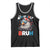 Funny Eagle It's 4th Of July Bruh Tank Top Patriotic Bald Eagle American Flag - Wonder Print Shop