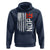 Funny Nope No Kings Vintage American Flag Hoodie - Wonder Print Shop