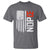 Funny Nope No Kings Vintage American Flag T Shirt - Wonder Print Shop