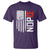 Funny Nope No Kings Vintage American Flag T Shirt - Wonder Print Shop