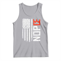 Funny Nope No Kings Vintage American Flag Tank Top - Wonder Print Shop