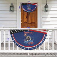 Funny Democracy Is Dying But Hey Nice Fireworks Patriotic Fan Flag Racoon 4th Of July