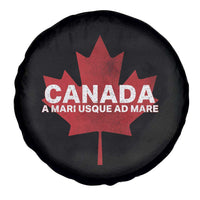 Funny Canada A Mari Usque Ad Mare Spare Tire Cover Canadian Flag Patriotic - Wonder Print Shop