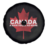Funny Canada A Mari Usque Ad Mare Spare Tire Cover Canadian Flag Patriotic - Wonder Print Shop