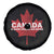 Funny Canada A Mari Usque Ad Mare Spare Tire Cover Canadian Flag Patriotic - Wonder Print Shop