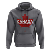 Funny Canada A Mari Usque Ad Mare Hoodie Canadian Flag Patriotic - Wonder Print Shop