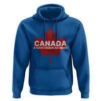 Funny Canada A Mari Usque Ad Mare Hoodie Canadian Flag Patriotic - Wonder Print Shop