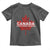 Funny Canada A Mari Usque Ad Mare Toddler T Shirt Canadian Flag Patriotic - Wonder Print Shop