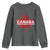 Funny Canada A Mari Usque Ad Mare Youth Sweatshirt Canadian Flag Patriotic - Wonder Print Shop