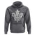 Funny Proud Canadian Canada Day 1867 Hoodie Vintage Maple Leaf - Wonder Print Shop