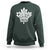 Funny Proud Canadian Canada Day 1867 Sweatshirt Vintage Maple Leaf - Wonder Print Shop