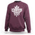 Funny Proud Canadian Canada Day 1867 Sweatshirt Vintage Maple Leaf - Wonder Print Shop