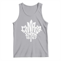Funny Proud Canadian Canada Day 1867 Tank Top Vintage Maple Leaf - Wonder Print Shop